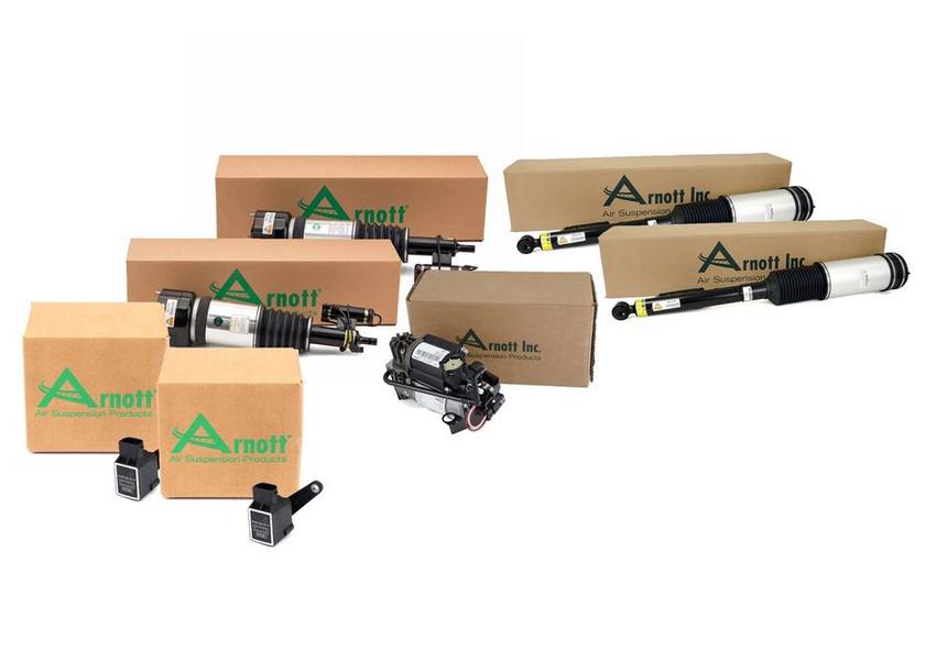 Mercedes Suspension Strut Assembly Kit - Front and Rear (with Airmatic) 220320501380 - Arnott 4003414KIT